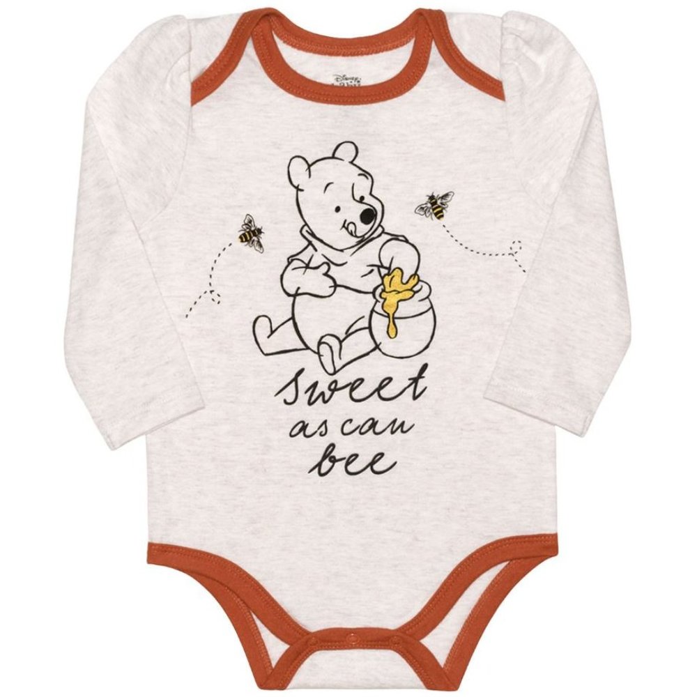 Okie Dokie Baby Girls Winnie The Pooh Bodysuit